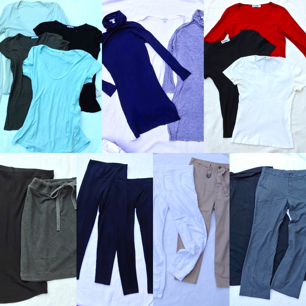 18pc James Perse & Jill Sander Lot pants skirt